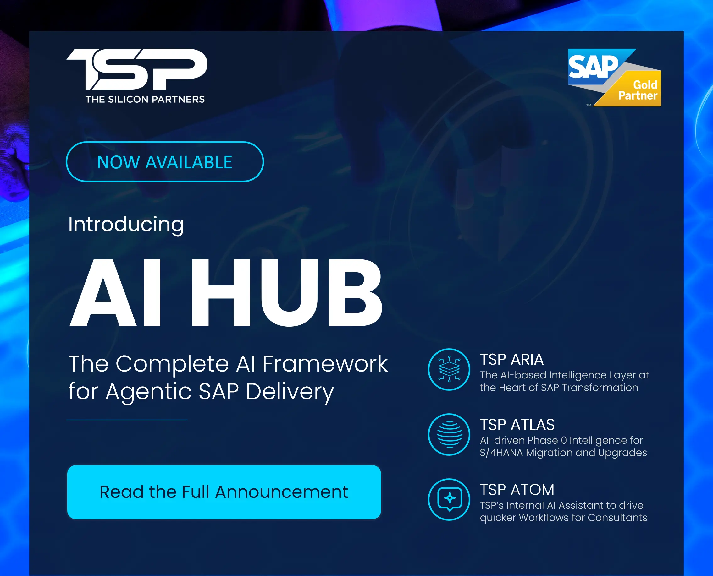 TSP AI Hub | Agentic SAP Delivery Framework | The Silicon Partners